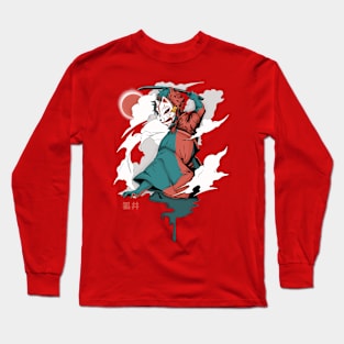 Samurai Kitsune Long Sleeve T-Shirt